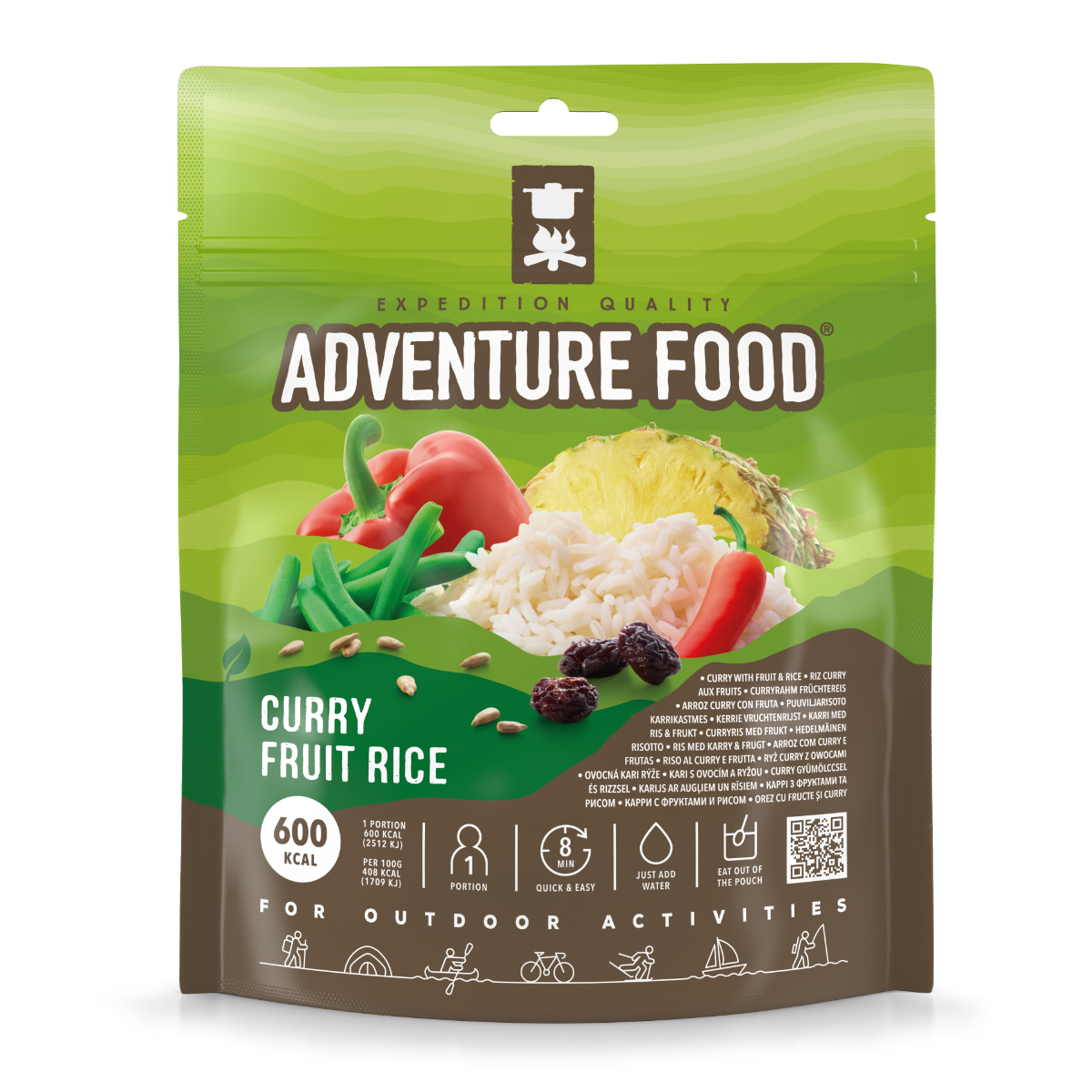 Riso al Curry e Frutta - Adventure Food