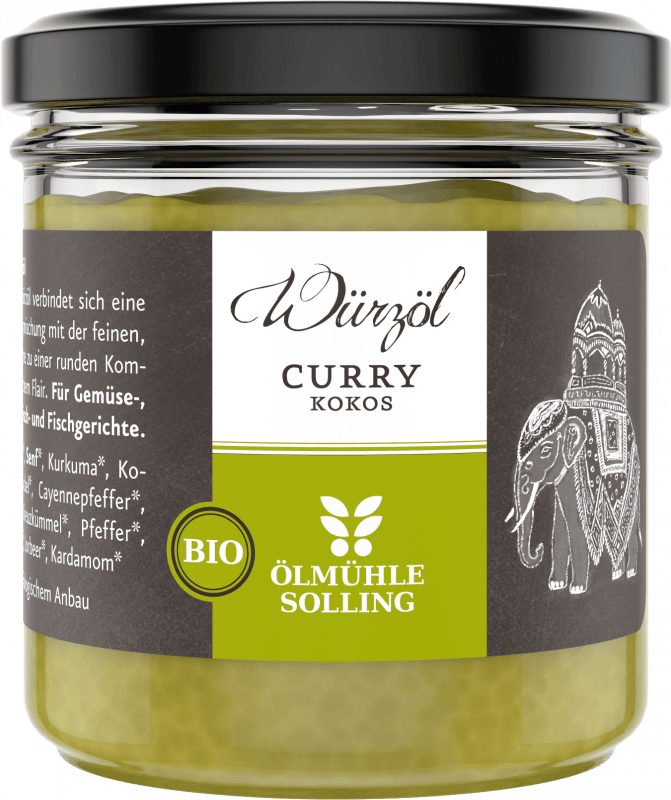 BIO Curry Coconut Spice Oil - Ölmühle Solling