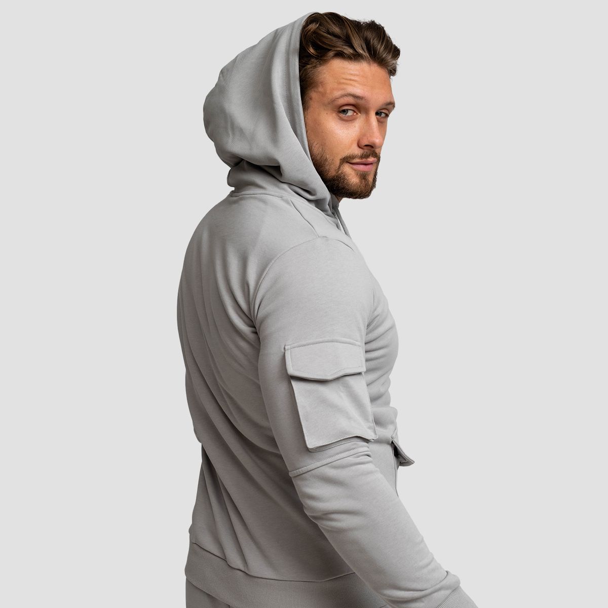 Comme Des Garçons Play Felpa Con Cappuccio | Grigio | IT