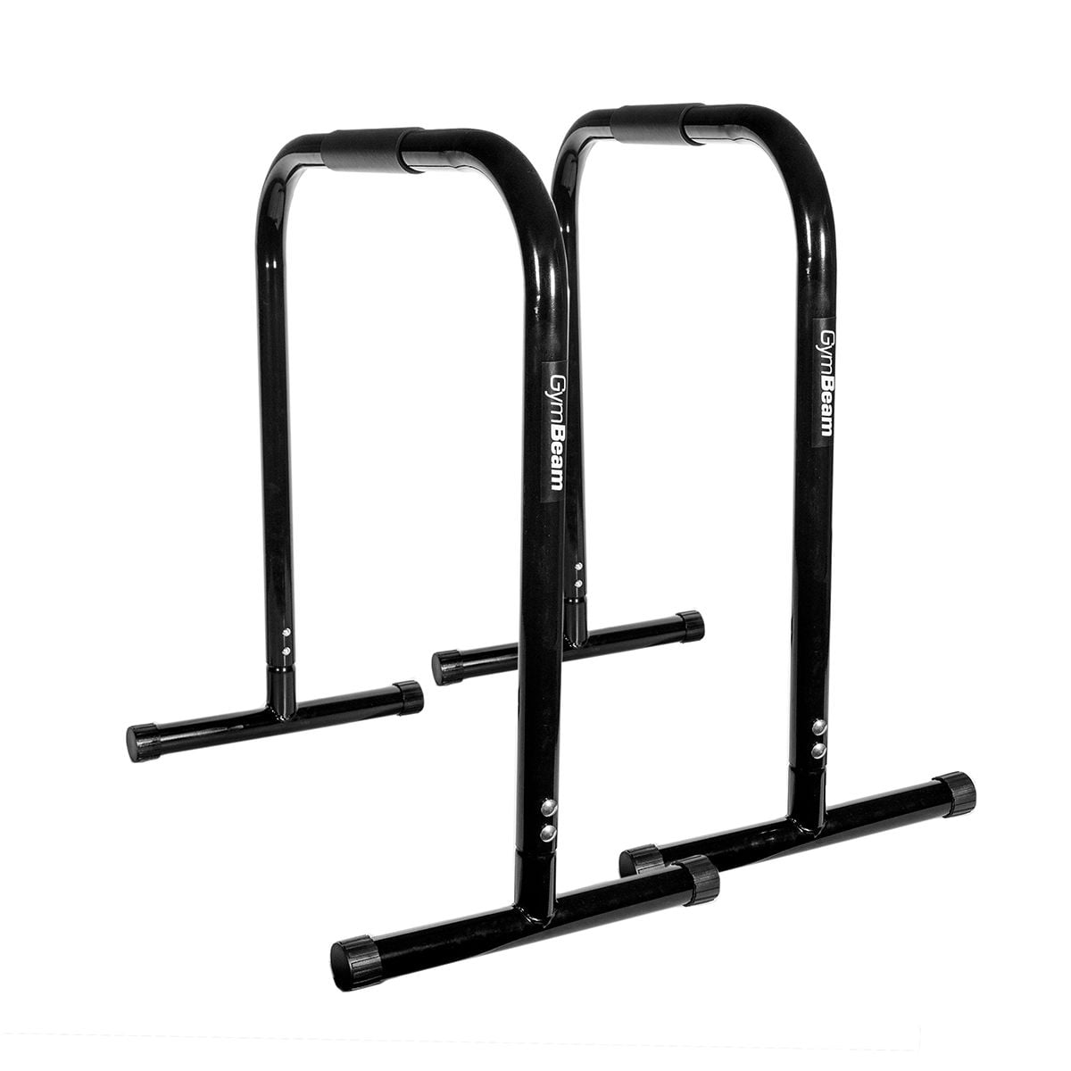 FFitness Barre Parallele Regolabili – Acciaio Robusto, Impugnature EVA, Piedini Antiscivolo, Capacità 120 Kg, Per Crossfit, Calisthenics E Tonificazione