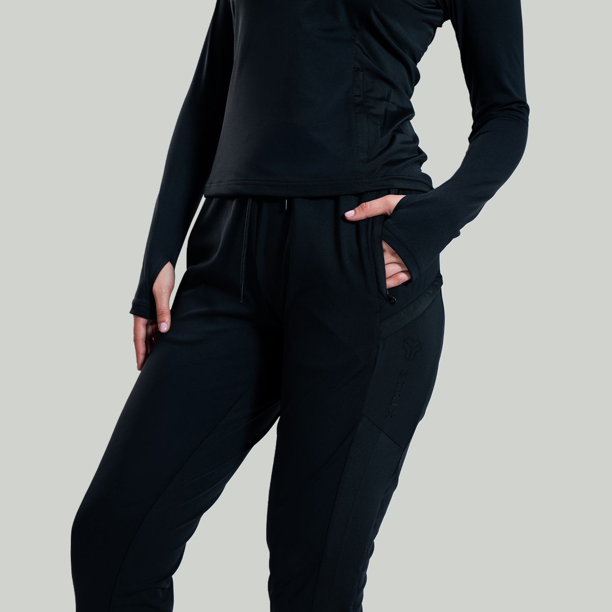 Pantaloni Running Donna - Sportivi Con Tasche - Cotone Comodo - Foto 8