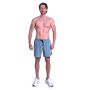 Pantaloncini 2in1 Essence Blue - GymBeam XL