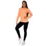 Felpa Basic da Donna Powder Peach - GymBeam L