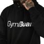 Felpa con Cappuccio PRO Black - GymBeam L