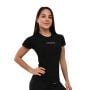 T-Shirt FIT da Donna Black - GymBeam S