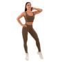 Leggings da donna Mesh Panel Olive - GymBeam M