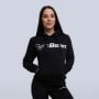 Felpa Athlete con Cappuccio da Donna Black - GymBeam M