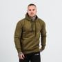 Felpa Athlete da Uomo Military Green Black - GymBeam XL