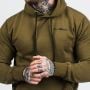 Felpa Athlete da Uomo Military Green Black - GymBeam XL