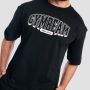 T-Shirt Boxy Athletic Society Black - GymBeam S