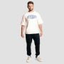 T-Shirt Boxy Athletic Society Cream - GymBeam XL
