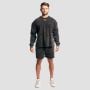 Felpa Aura Washed Black - GymBeam L