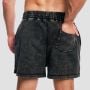 Pantaloncini Aura Washed Black - GymBeam M