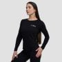 T-Shirt a Maniche Lunghe da Donna Black - GymBeam XXL