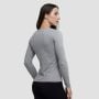 T-Shirt a Maniche Lunghe da Donna Grey - GymBeam XL