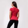T-shirt da Donna Basic Vintage Red - GymBeam M