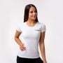 T-Shirt da Donna Basic White - GymBeam S