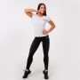 T-Shirt da Donna Basic White - GymBeam S