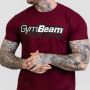 T-Shirt da Uomo Beam Burgundy - GymBeam M