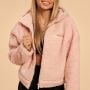 Giacca con Cappuccio da Donna Bliss Pink - BeastPink L