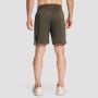 Pantaloncini da Uomo Boxing Combat Olive Grey - GymBeam XXL