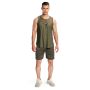 Pantaloncini da Uomo Boxing Combat Olive Grey - GymBeam XXL