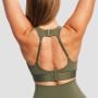 Reggiseno Sportivo Combat Olive Grey - GymBeam M
