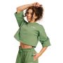 T-Shirt Cropped da Donna Serenity Olivine - BeastPink XL