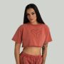 Crop Top Slavato da Donna Terra - STRIX XS