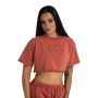 Crop Top Slavato da Donna Terra - STRIX XS