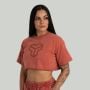 Crop Top Slavato da Donna Terra - STRIX XS