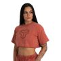 Crop Top Slavato da Donna Terra - STRIX XS