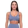 Reggiseno Sportivo String Essence Denim Blue - GymBeam S