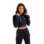 Felpa da donna Essential Cropped Black - STRIX S