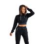 Felpa da donna Essential Cropped Black - STRIX S