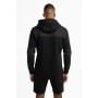 Felpa con Zip e Cappuccio Essential Black - STRIX L