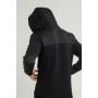 Felpa con Zip e Cappuccio Essential Black - STRIX L
