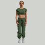 Crop Top Essential Moon da Donna Cedar Green - STRIX L
