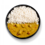 Pollo al Curry con Riso FIT Ready to Eat - GymBeam 420 g