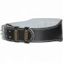 Fitness belt 6“ Leather Black/Gold - RDX Sports L