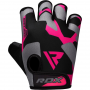 Guanti da sollevamento pesi Sublimation F6 Pink - RDX Sports L