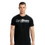 Maglietta Fitness Black - GymBeam L