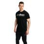 Maglietta Fitness Black - GymBeam L