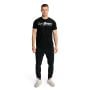 Maglietta Fitness Black - GymBeam L