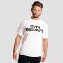 T-Shirt Gym Therapy White - GymBeam XXL