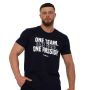 T-shirt One Team Navy - GymBeam XXXL