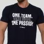 T-shirt One Team Navy - GymBeam XXXL