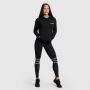 Felpa con Cappuccio PRO da Donna Black - GymBeam M