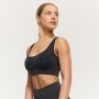 Reggiseno Sportivo Lift Seamless Coal - GymBeam S