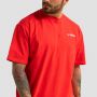 T-Shirt Oversize Hot Red - GymBeam M